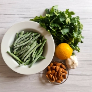 haricots verts almond salad