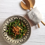 haricots verts and almond salad