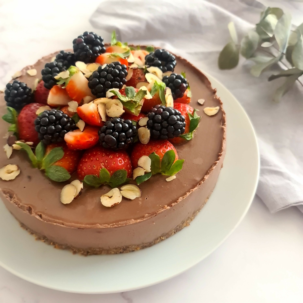 Nutella Raw Cake