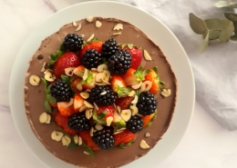 Nutella Raw cake