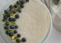 lemon and lime raw cake