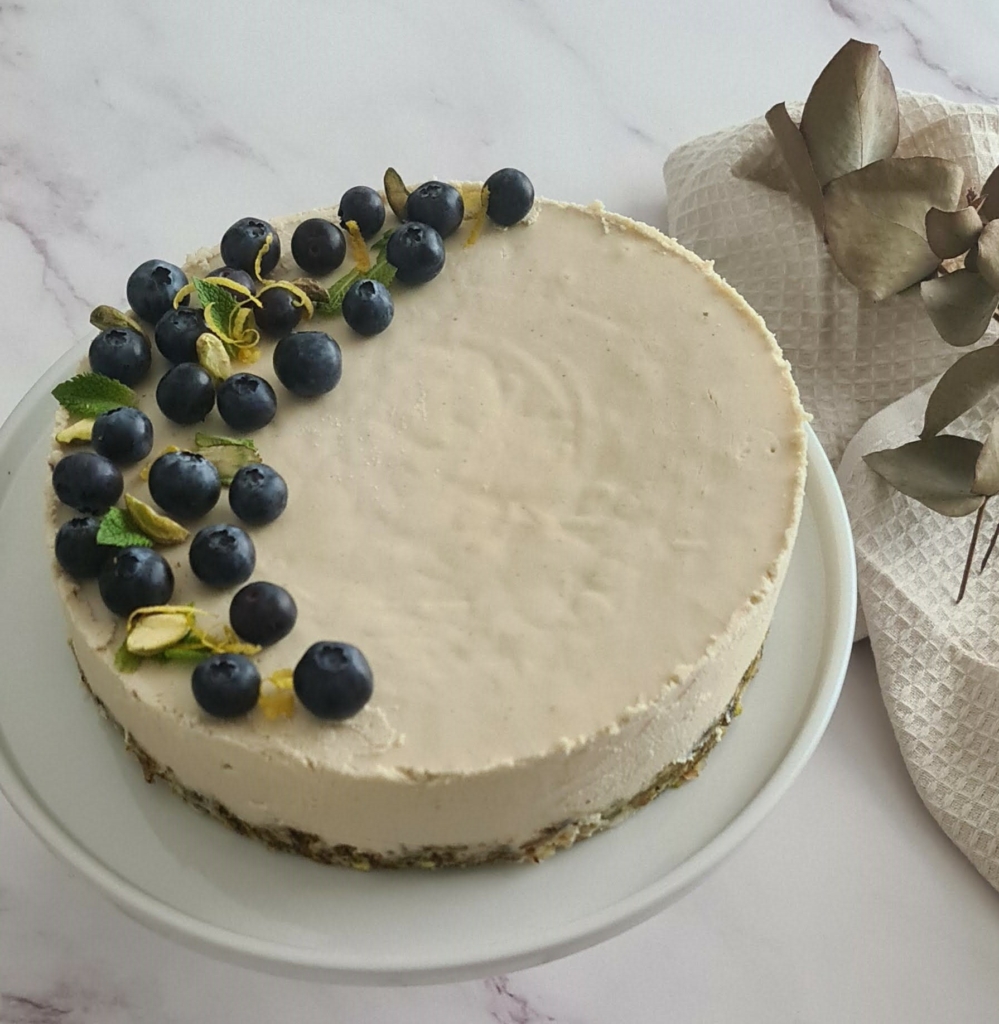 lemon and lime raw cake