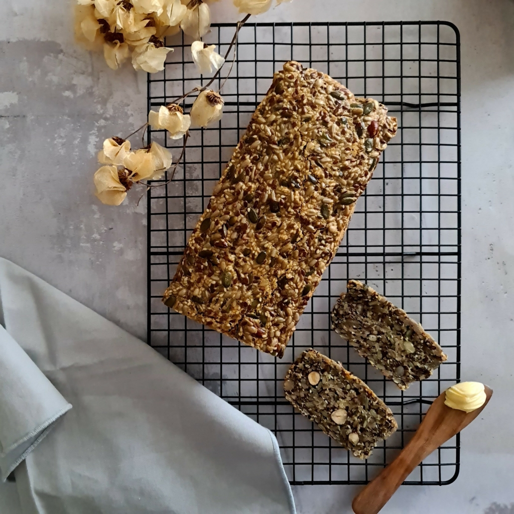 Grain Free Bread stenalderbrød paleo bread