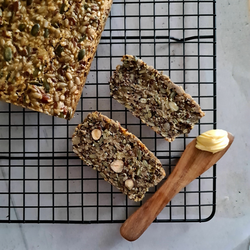 grain free bread stenalder brød paleo bread