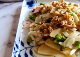 fennel walnut salad