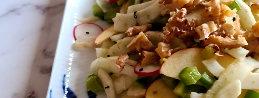 fennel walnut salad